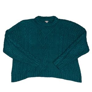 Aerie emerald green sweater
